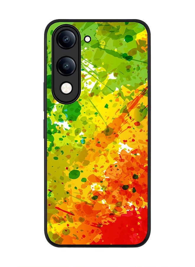 For vivo Y04 / Y29t 5G Case,Slim fit Camera Protection, Shockproof Thin Phone cover  - Tropical Splash